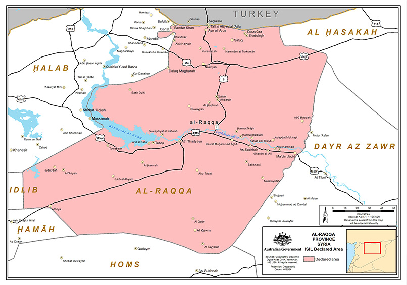 Al Raqqa map thumbnail